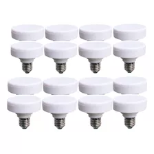 Pack 16 Foco Led Bombilla 12w Plano Enano E27 Advancelite