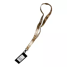 Cordão Para Chave Oakley Lanyard Marrom Camo