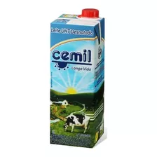 Leite Cemil Caixa 12un De 1l Integral Ou Desnatado - Escolha