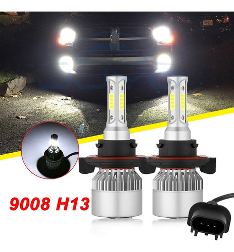 9008 Kit De Luces Altas/bajas Led Para Dodge Ram 4000 06-09 Foto 2