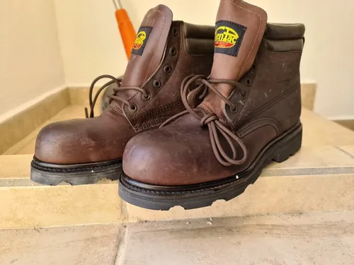 Botas Ten Pac Piel Borcegu Trabajo Talla 9 Casquillo Acero 599