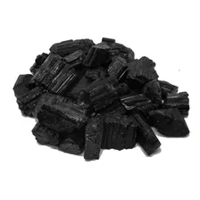 250g De Turmalina Negra Natural Bruta 