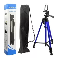 Tripode Para Celular, Camaras 1,40mts Color Azul