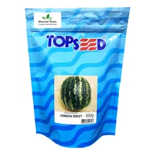 Semente Melancia 10 Mil Sementes Crimson Sweet Topseed 500g