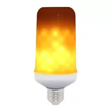 Lampada Tipo Fogo Labareda Chama 5w Led 3 Modos Decorativa