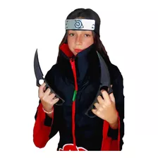 Manto Akatsuki Naruto Cosplay + Kunai Knife