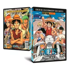 Dvd One Piece Box 1 - Episódios 1 Ao 43 Dublado Dual Áudio