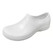 Zapato Zueco Blanco Anti Deslizante - Mundo Trabajo