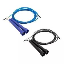 Corda Pular Cross Speed Rope Cabo De Aço 3 Mts Com Rolamento