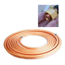 18.30 Mts Tubo Tubería Cobre 1/4´´ Flexible Gas Lp Minisplit