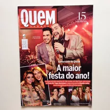 Revista Quem Zezé Di Camargo Tiago Abravanel Rafael A852