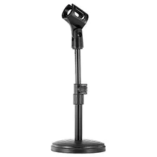 Neewer 8 20cm Black Iron Base Desk Microphone Stand