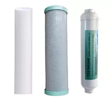 Kit Repuestos Filtro Agua Para Bajo Mesada 3 Etapas