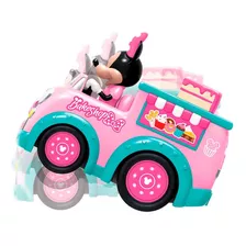 Carro Control Remoto Minnie Pasteles Disney Auto Coche Mini