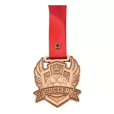 10 Medallas Deportivas Futbol Soccer Mg005