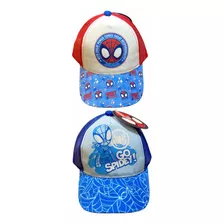 Gorra Visera Spiderman Hombre Araña Lice.ofi Marvel 3-6 Años