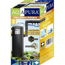 Filtro Interno Mini Acuario Pecera 50 L 300 L/h 5065 110v