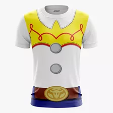 Camisa Camiseta Jessie Toy Story Adulto Infantil 