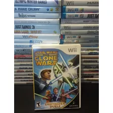 Juego Para Nintendo Wii Star Wars The Clone Wars Wii U Wiiu