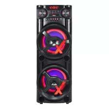 Torre Som 1900w Amvox Aca1900 Led Duplo Woofer 12 Biv/sem Fm