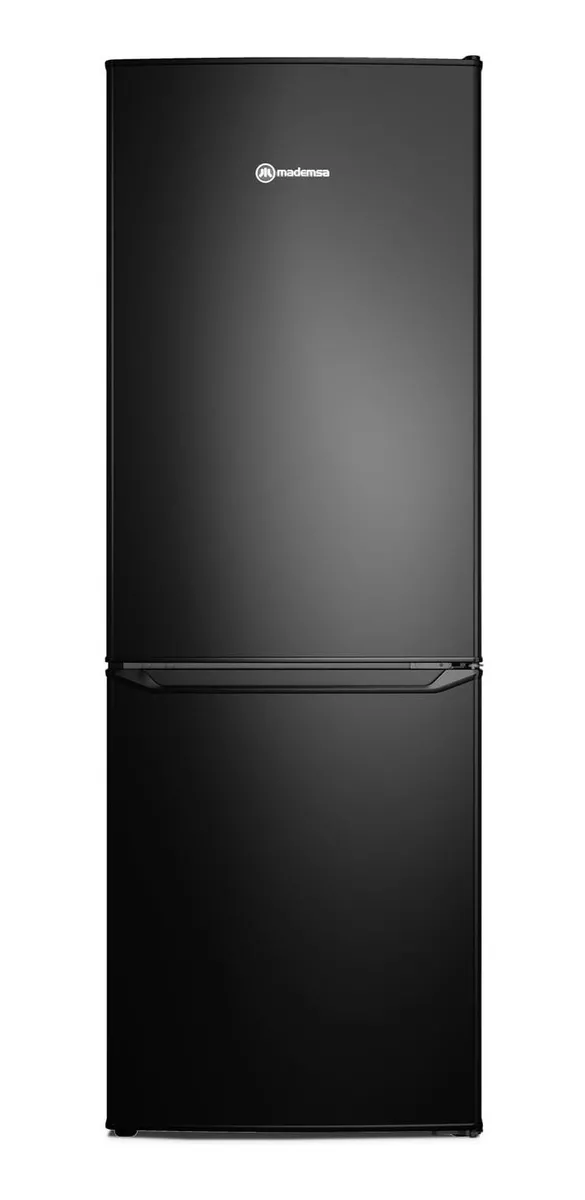 Refrigerador Med165b Negro 166l Frío Directo Mademsa