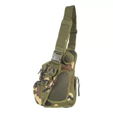 Bolsa De Ombro Cross Gun Selva Camuflada Echolife - Mo0026