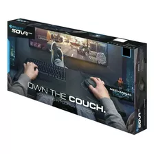 Teclado Roccat Sova Gaming Color Negro