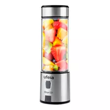 Licuadora Personal Ufesa Onyx Go Bs2450 400ml Libre Bpa Usb Color Gris