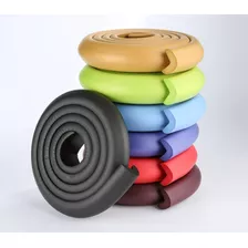 Protege A Tu Bebé, Goma Para Bordes De Mesas Y Muebles 2 M Color Marrón