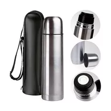 Termo Bala Acero Inox Doble Capa Termica 1 Litro Con Estuche