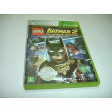 Jogo Lego Batman2 Dc Super Heroes Xbox 360 Original M.fisica