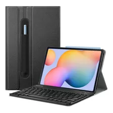 Case Con Teclado Galaxy Tab S6 Lite 2020 Con Soporte Pen S 