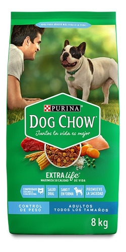 Dog Chow Comida Control De Peso Perro Adulto 8kg