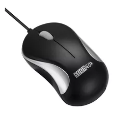 Mouse Soongo Con Cable/plateado