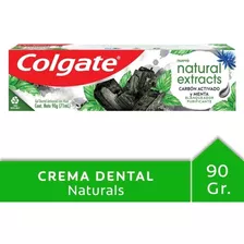 Colgate Gel Dental Carbon Activado Natural Extracts 90 Gr.