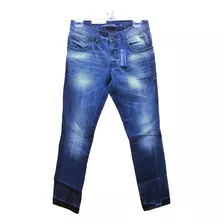 Pantalón De Mezclilla Rewind Azul Eléctrico Oscuro Talla 29