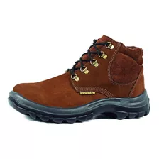 Zapato Botin Cuero Top Nobuck Punta Acero Worksafe -ynter In