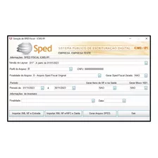 Fontes Gerador De Sped Fiscal Efd / Icms Em Delphi E Mysql