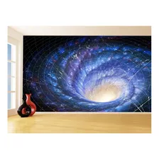 Adesivo De Parede Espaço Estrelas Buraco Negro 8,5m² Nsp200