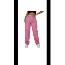 Pantalón Cargo De Mujer