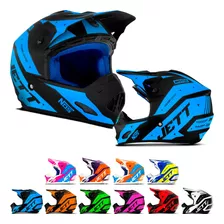 Capacete Motocross Trilha Th Jett Evolution 2 Offroad Barato