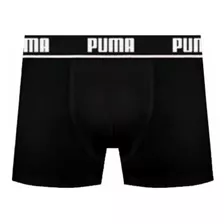 Cueca Puma Kit Com 4 Peças Boxer Box Cotton Original - Nf