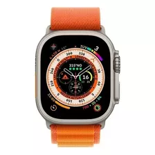 Apple Watch Ultra Gps + Lte 49mm Con Correa Naranja Con Caja