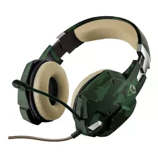 Auricular Gxt 322 Gaming Headset Trust Camuflado Ps4 Xbox Pc Color Verde
