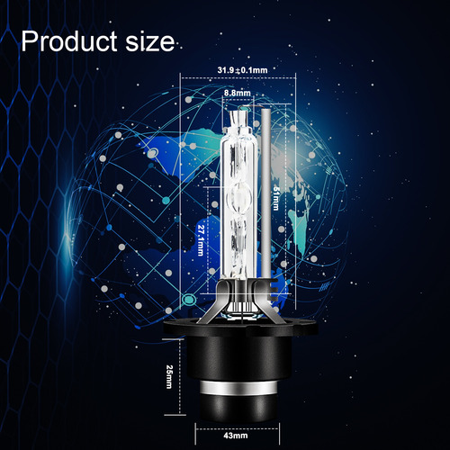 2 Nuevas Bombillas De Xenn D2s Para Faros Delanteros De Nis Foto 5