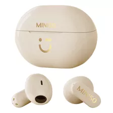 Audífonos In-ear Gamer Inalámbricos Miniso M08 M08 Beige
