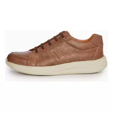 Zapatilla Urbana De Cuero Vison Portree Hombre Boating