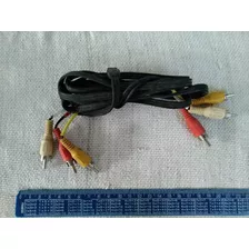 Cabo De Vídeo E Audio 3 Rca X 3 Rca Branc Verm Amar Cod 4069