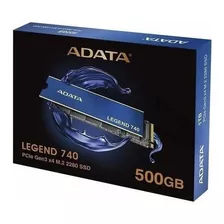 Ssd Adata M.2 500gb Legend 740 Nvme - Aleg-740-500gcs