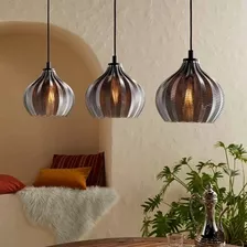 Lámpara Colgante Tamallat De 3 Luces